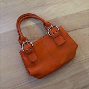 Clarks Vibrant Orange Shoulder Bag